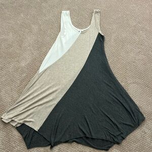 Weston jersey handkerchief dress